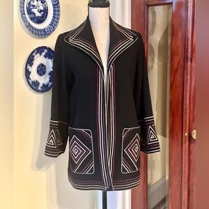 Janice Wainwright at 47 Poland Street | 1970s Pure Wool Embroidered Jacket
